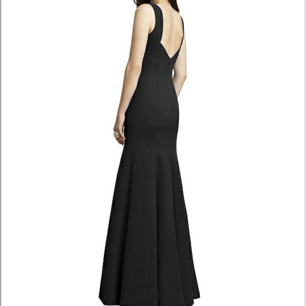 Dessy Bridesmaid Dress Black Style 2936 Size 4